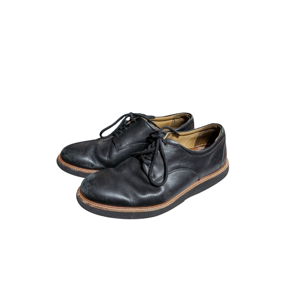 Samuel Hubbard Men Founder Black Leather Oxford Derby Comfort Classic Size 8.5 W